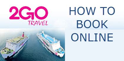 How to Book 2Go Travel SuperFerry Tickets Online .
